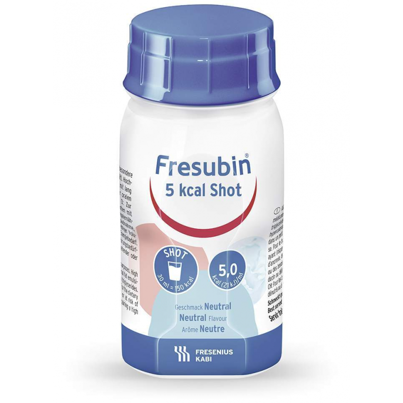 Fresubin 5 Kcal Shot Neutral 4 X 120 Lösung