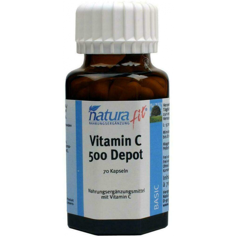 Naturafit Vitamin C 500 Depot Kapseln