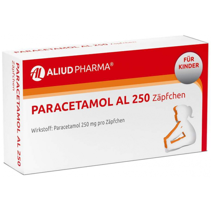 Paracetamol AL 250 mg 10 Kleinkindersuppositorien