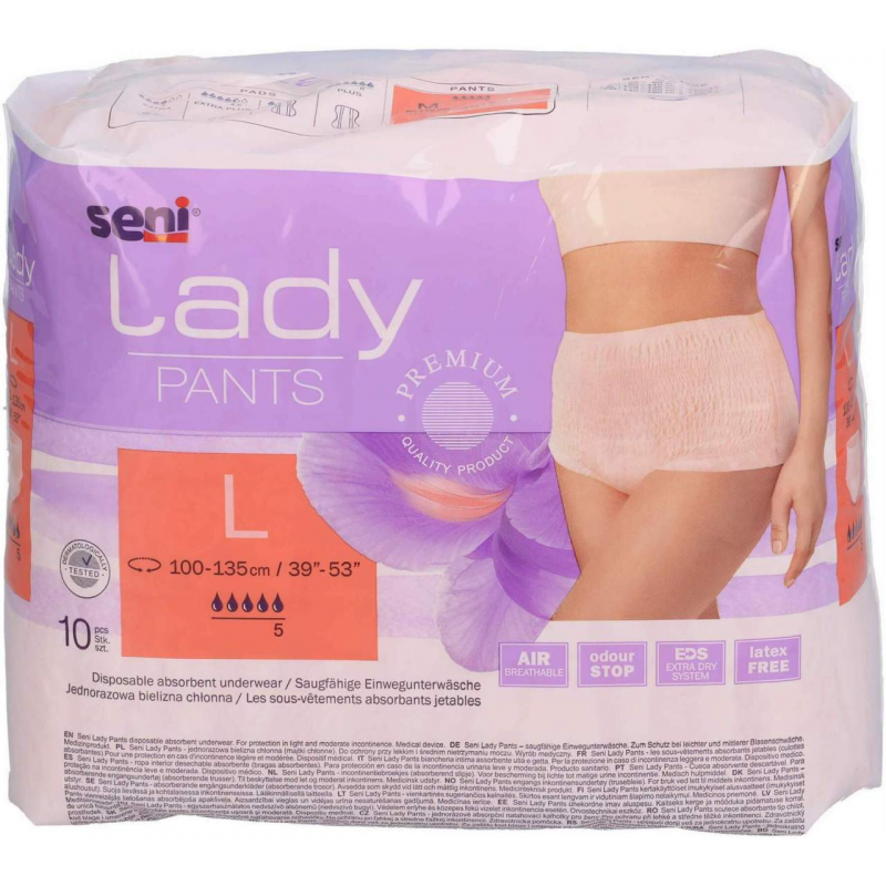 Seni Lady Pants Gr.L 10 Stück