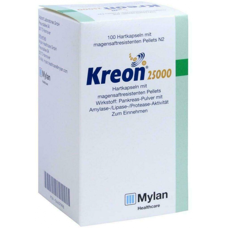 Kreon 25.000 100 Kapseln