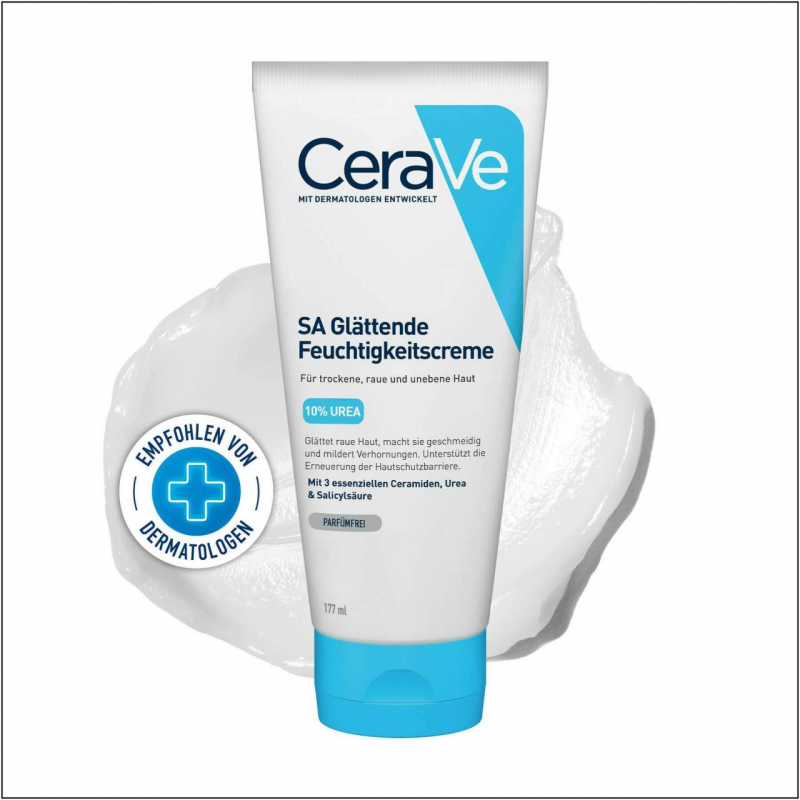 CeraVe SA Urea Glättende Feuchtigkeitscreme 177 ml