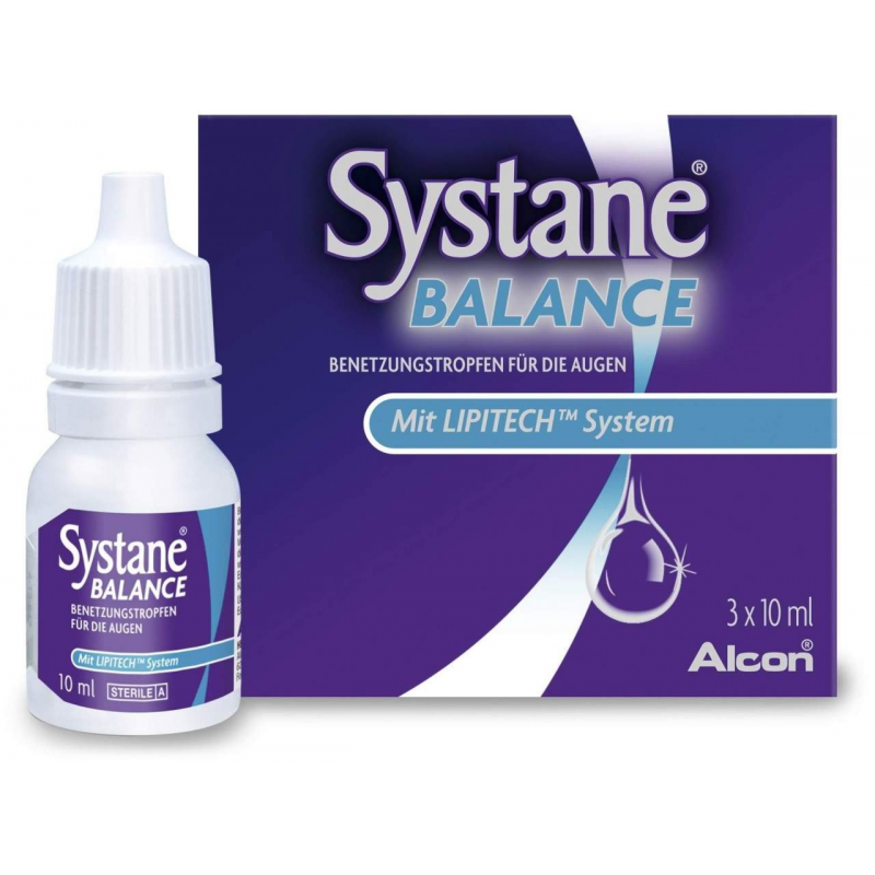 Systane Balance Augentropfen 3 x 10 ml