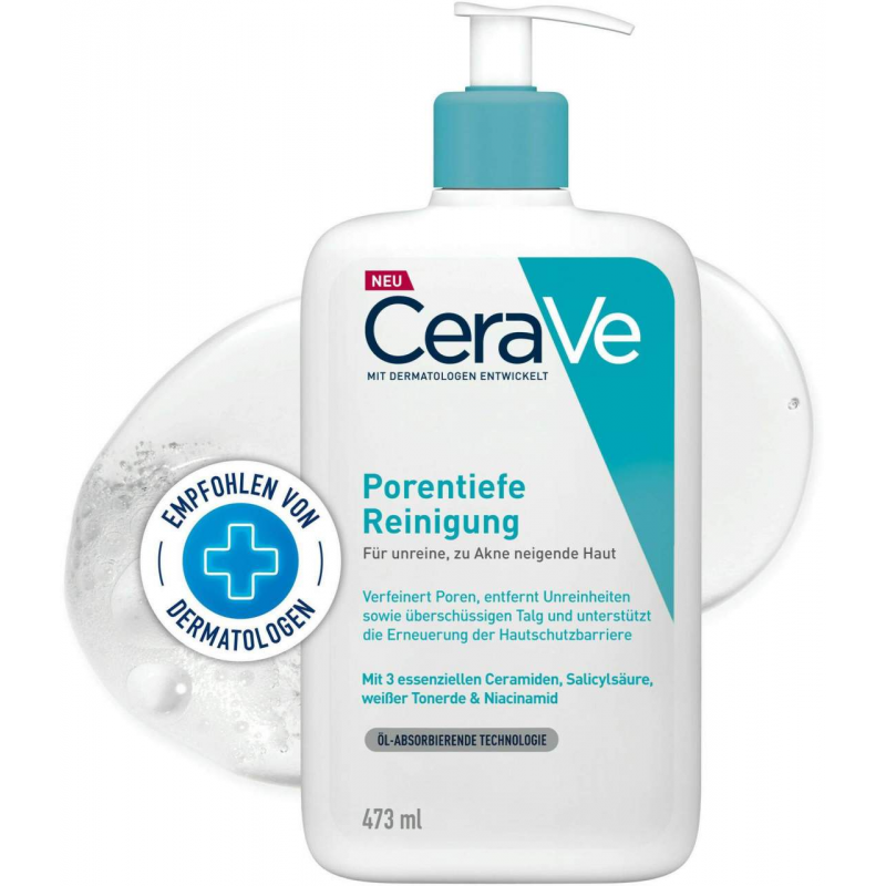 Cerave porentiefe Reinigung 473 ml Gel
