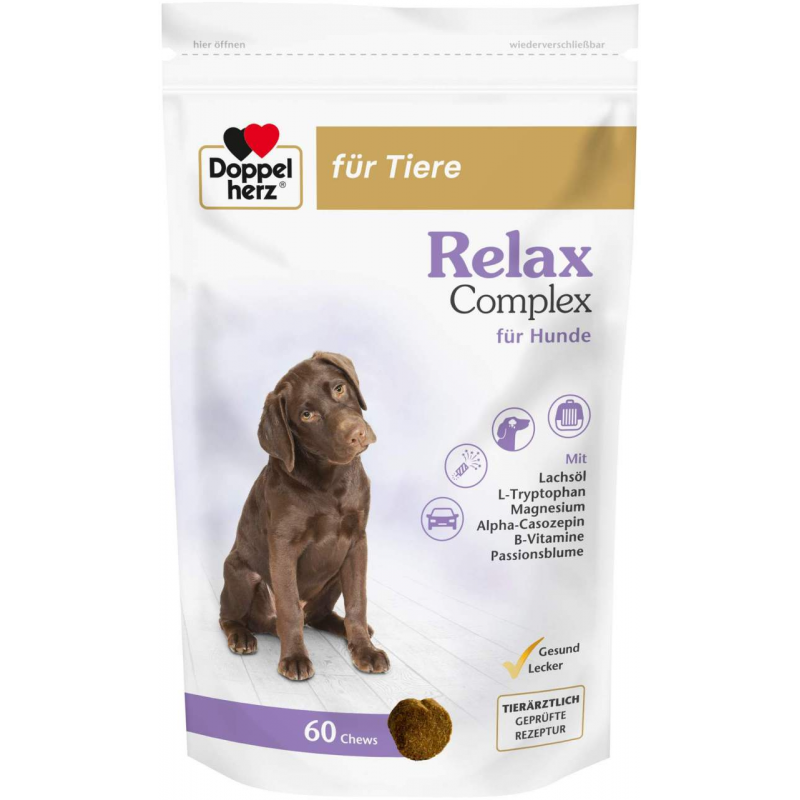 Doppelherz Für Tiere Relax Complex Für Hunde 60 Chews