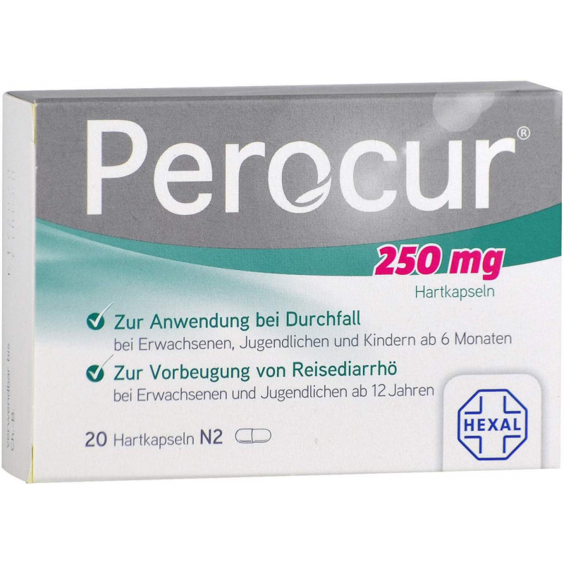Perocur 250 mg 20 Hartkapseln