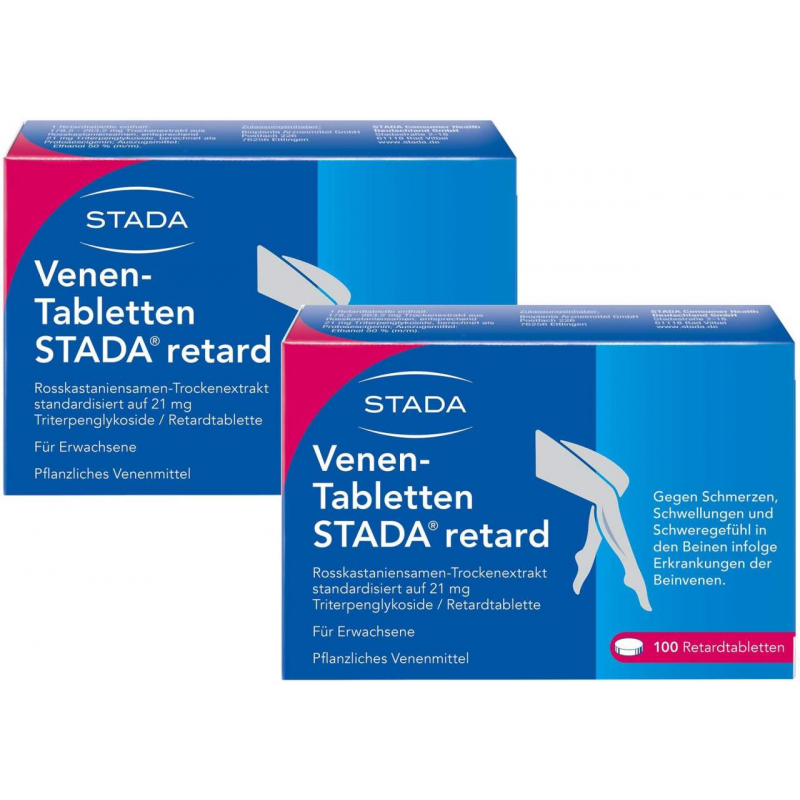 Venen Tabletten Stada Retard 2 x 100 Retardtabletten