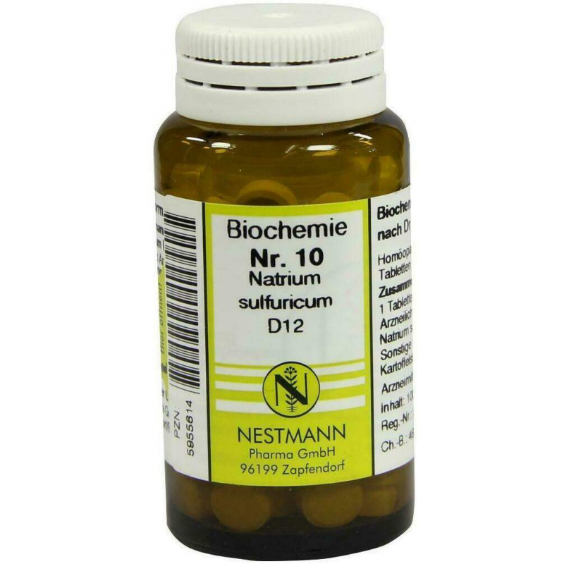 Biochemie 10 Natrium Sulfuricum D 12 100 Tabletten