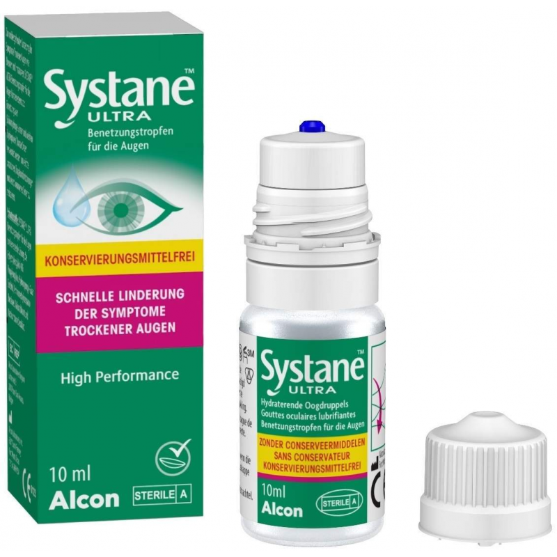 Systane Ultra Benetzungstropfen ohne Konservierungsmittel 10 ml Augentropfen