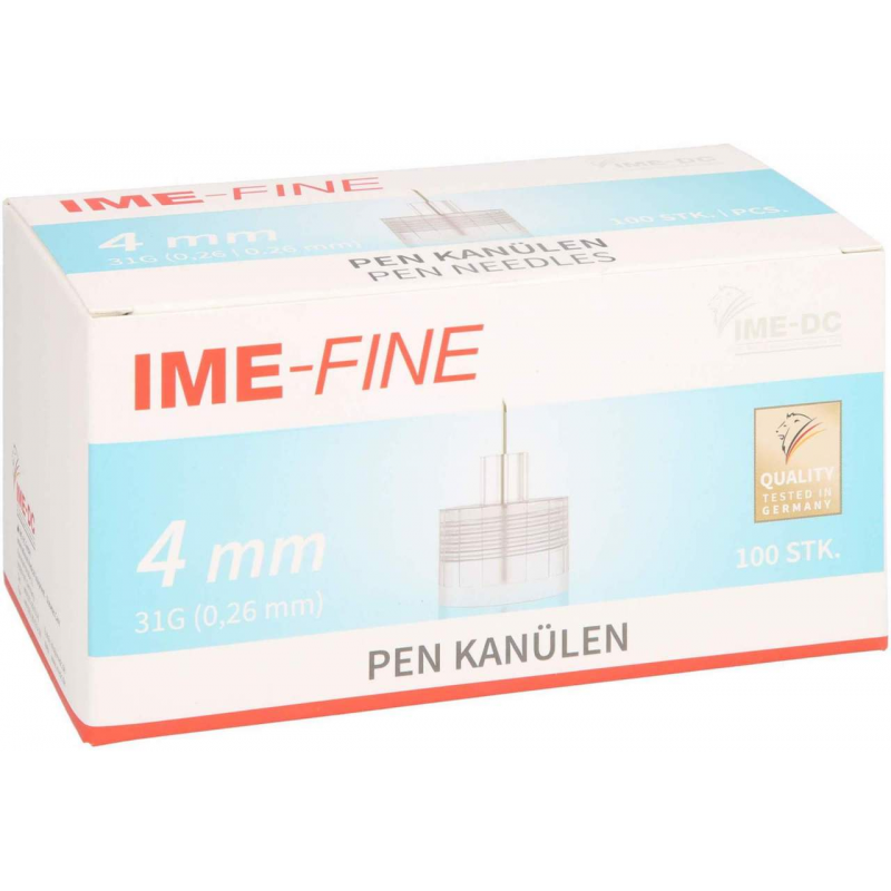 Ime Fine Universal 31 G 4mm Pen Kanülen