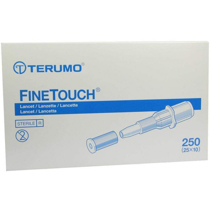 Terumo Finetouch Einmallanzetten 250 Lanzetten