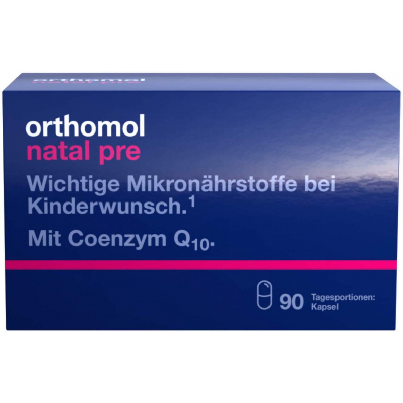 Orthomol Natal Pre 90 Kapseln