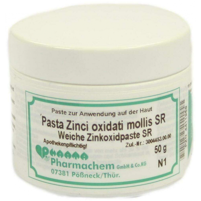 Pasta Zinci Oxidat. Mollis Sr 50 G Salbe