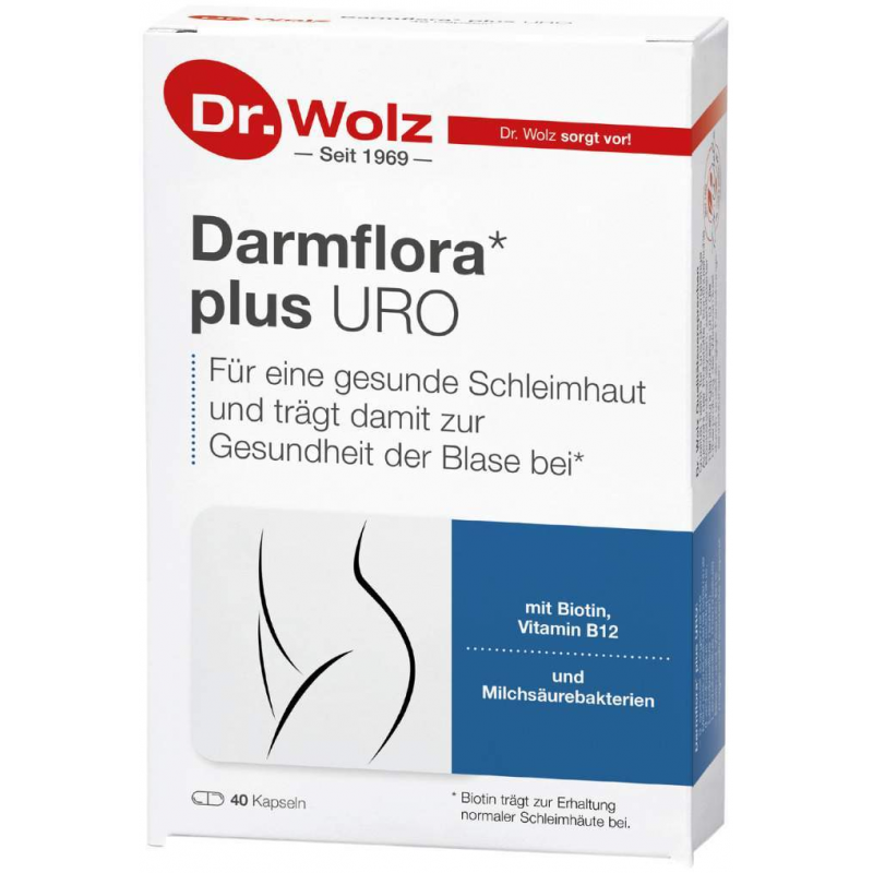Darmflora Plus Uro Kapseln 40 Stk