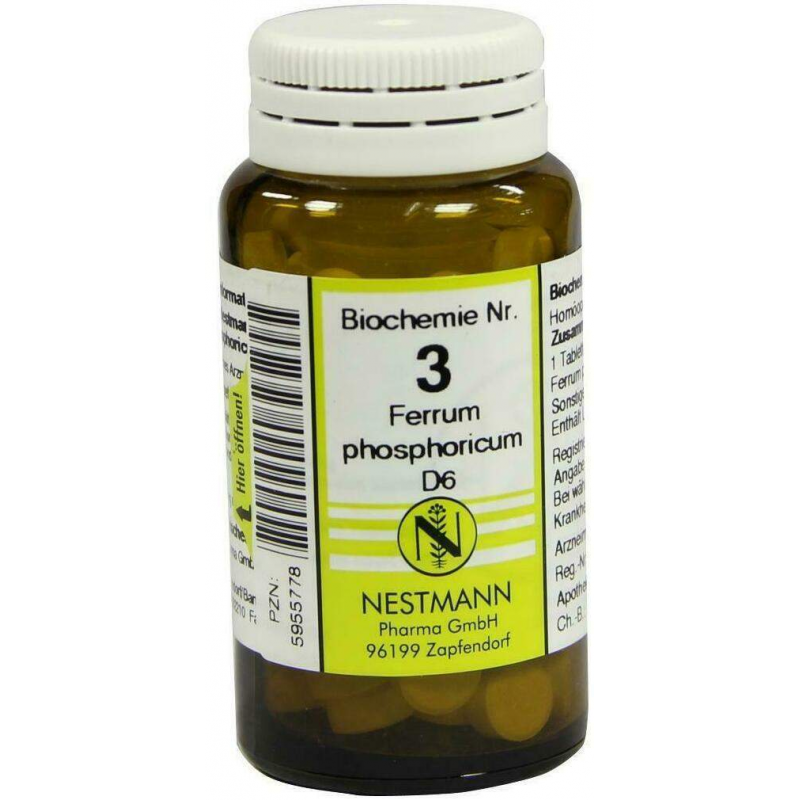 Biochemie Nestmann 3 Ferrum Phosphoricum D6 100 Tabletten