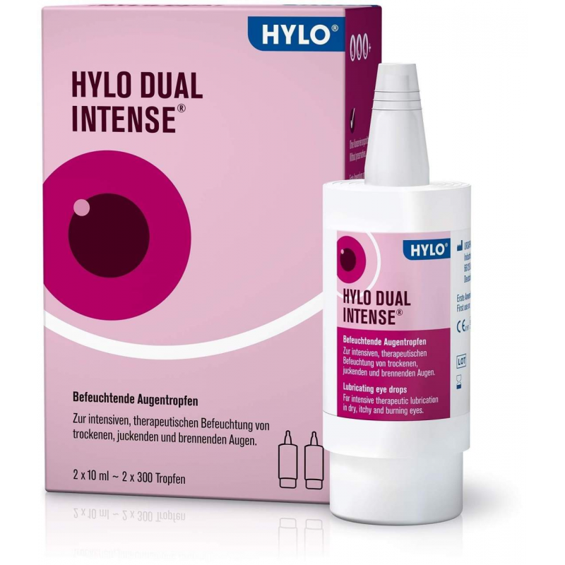 Hylo Dual Intense Augentropfen 2 X 10 ml