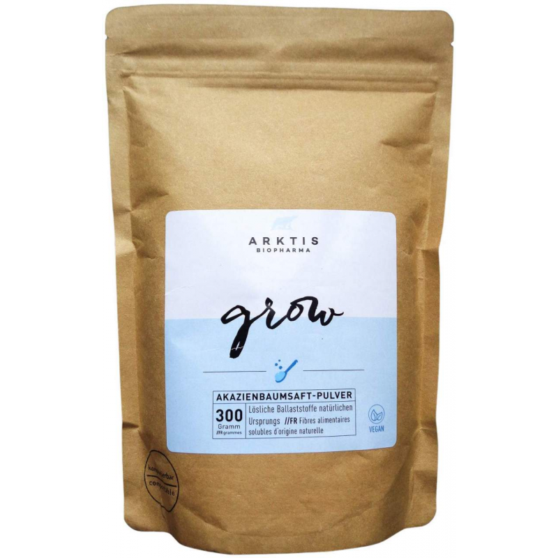 Arktis Grow Akazienfaser-Pulver Nachfüllpack 300 G