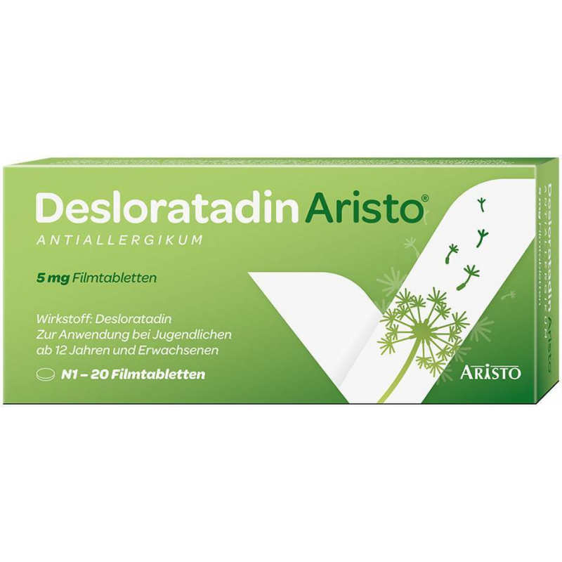 Desloratadin Aristo 5 mg 20 Filmtabletten