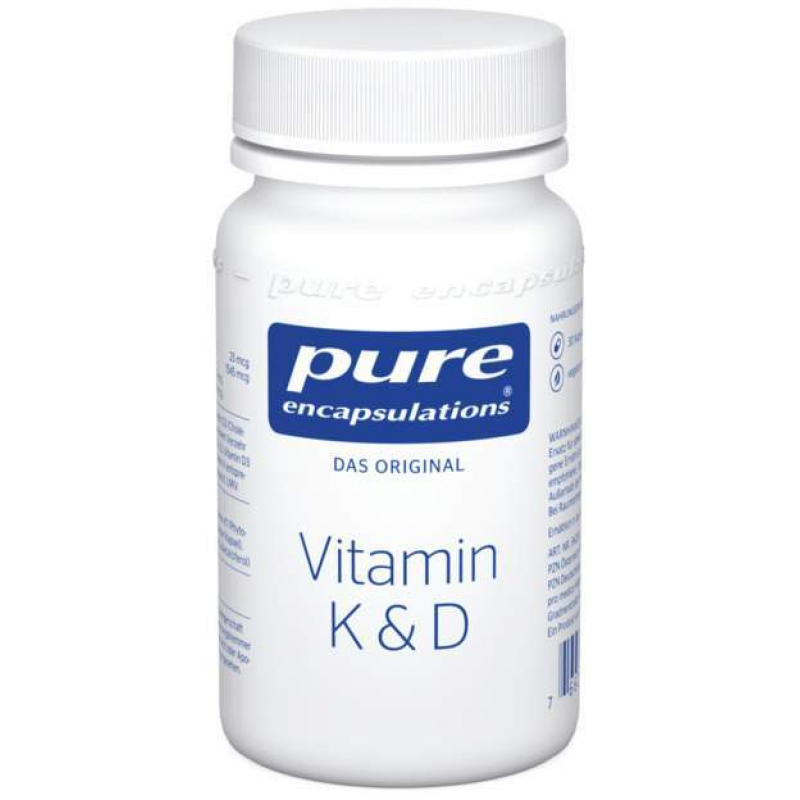Pure Encapsulations Vitamin K & D 30 Kapseln