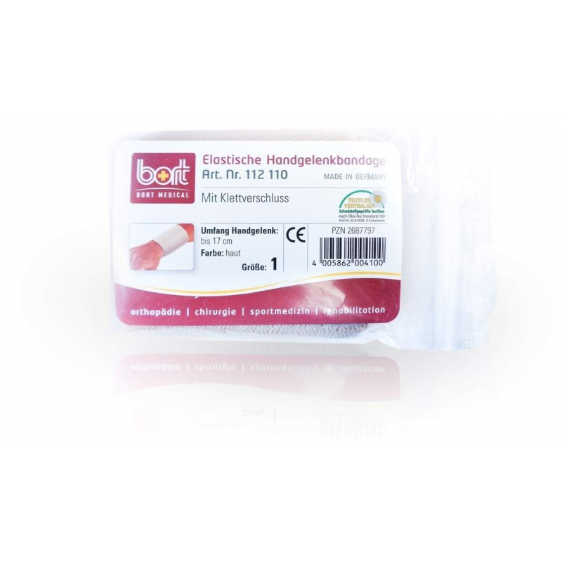 Bort Handgelenkbandage Gr.1 Haut Mit Klettverschluss