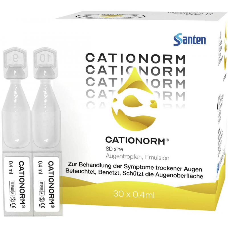 Cationorm SD Sine Einzeldosispipetten 30 x 0.4 ml