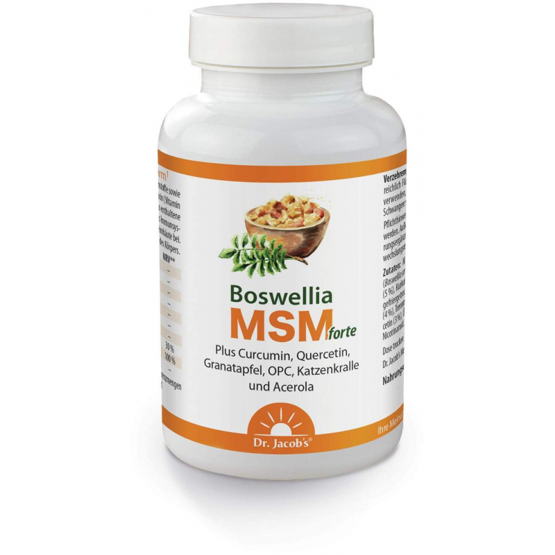 Boswellia Msm Forte Dr.Jacob s 90 Tabletten