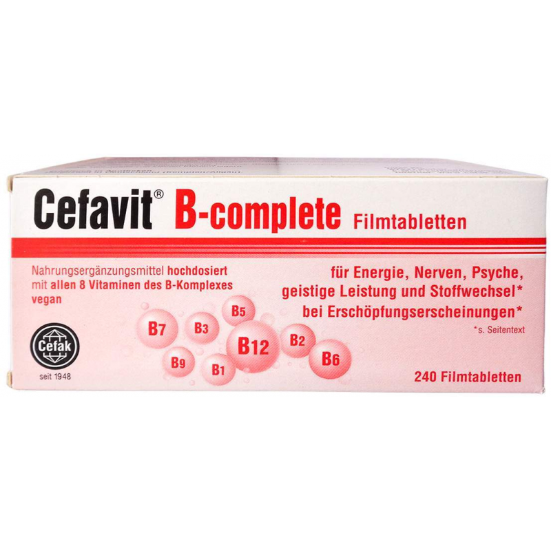 Cefavit B-Complete Filmtabletten 240 Stück