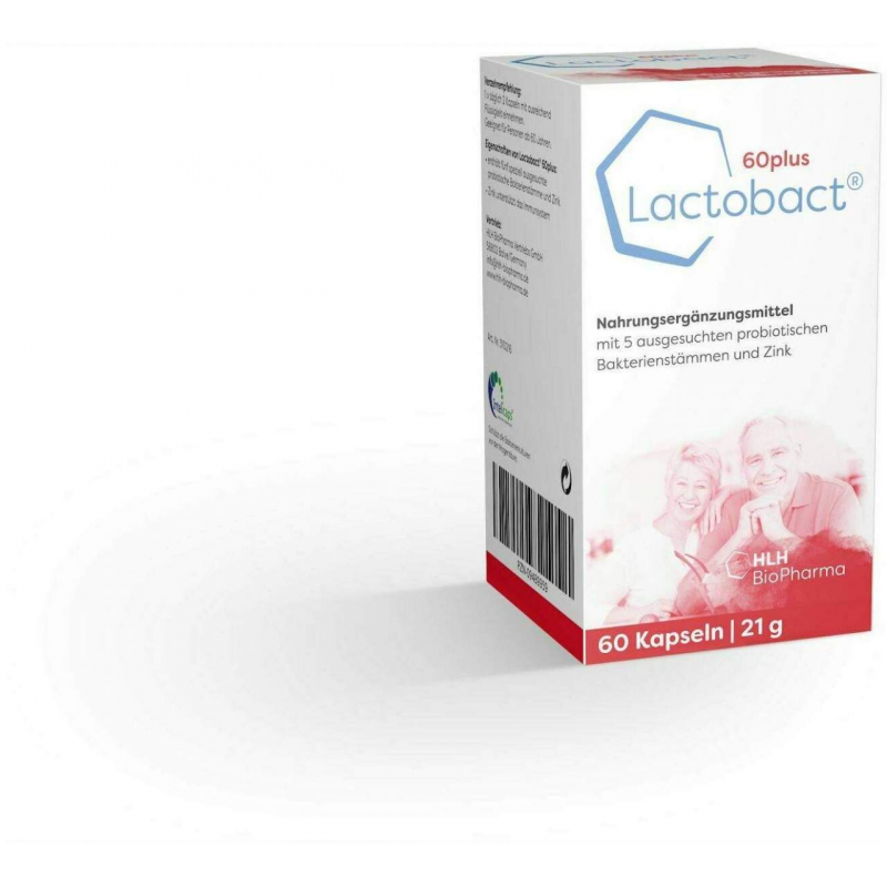 Lactobact 60 Plus Magensaftresistente Kapseln 60...