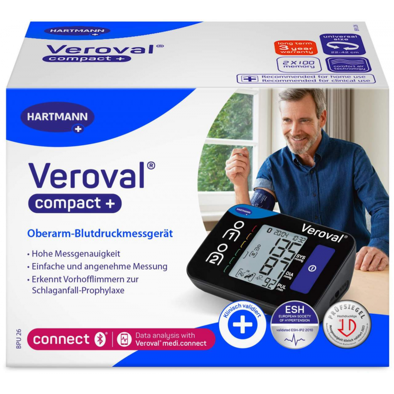 Veroval Compact Plus Oberarm - Blutdruckmessgerät