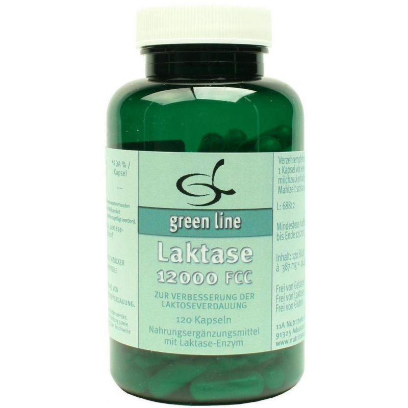 Laktase 12.000 Fcc 120 Kapseln