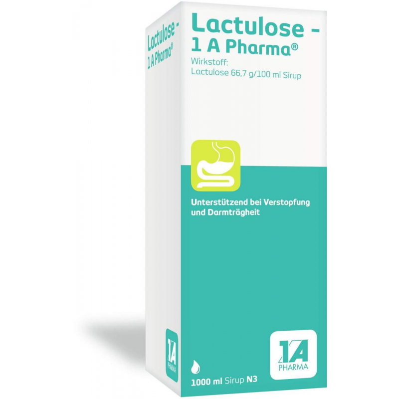 Lactulose 1A Pharma Sirup 1000 ml