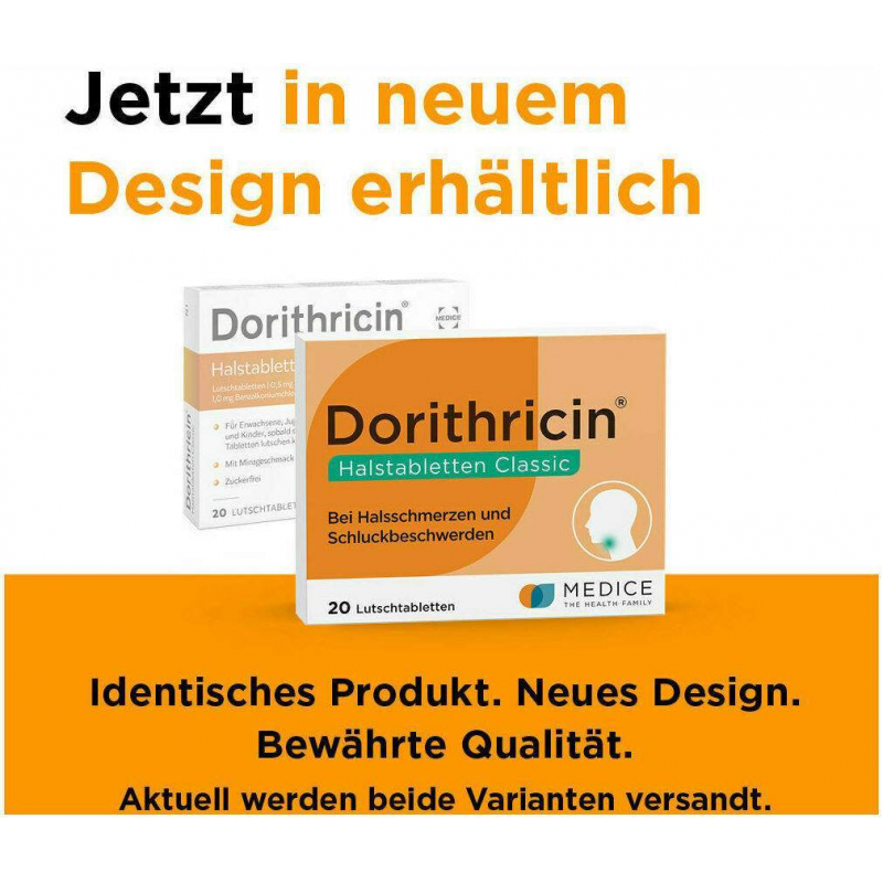 Dorithricin 20 Halstabletten Classic