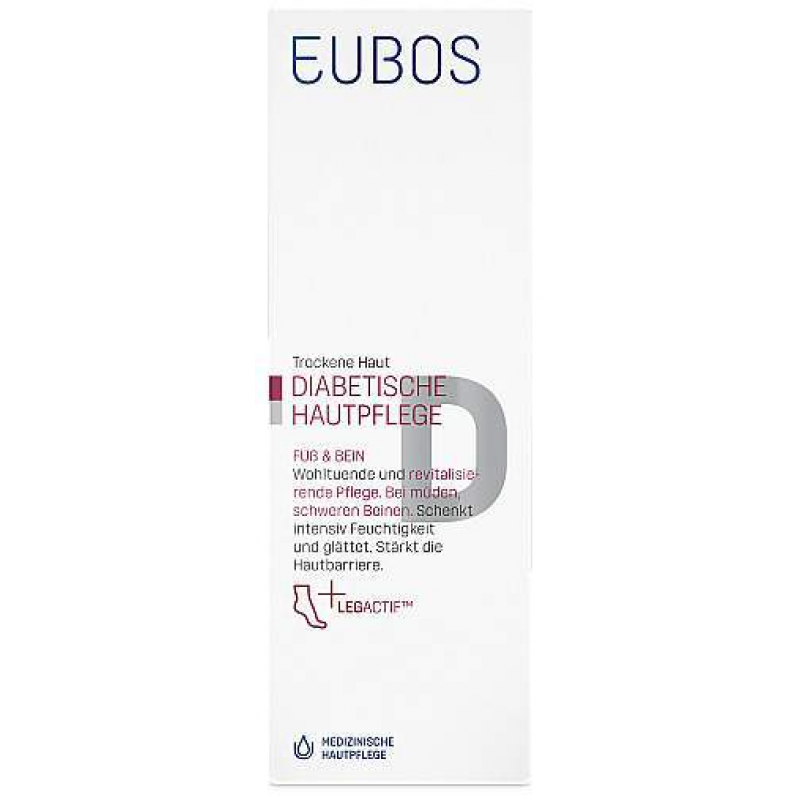 Eubos Diabetische Hautpflege Fuß und Bein 100 ml Creme