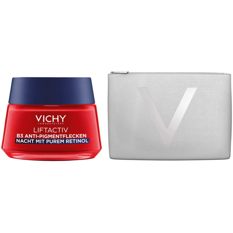 Vichy Liftactiv B3 Retinol Nachtcreme 50 ml + gratis Kosmetiktasche