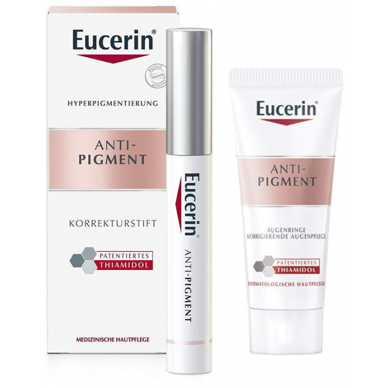 Eucerin Anti - Pigment Korrekturstift 1 Stück + gratis Eucerin Anti - Pigment Augenpflege Augenringe 5 ml