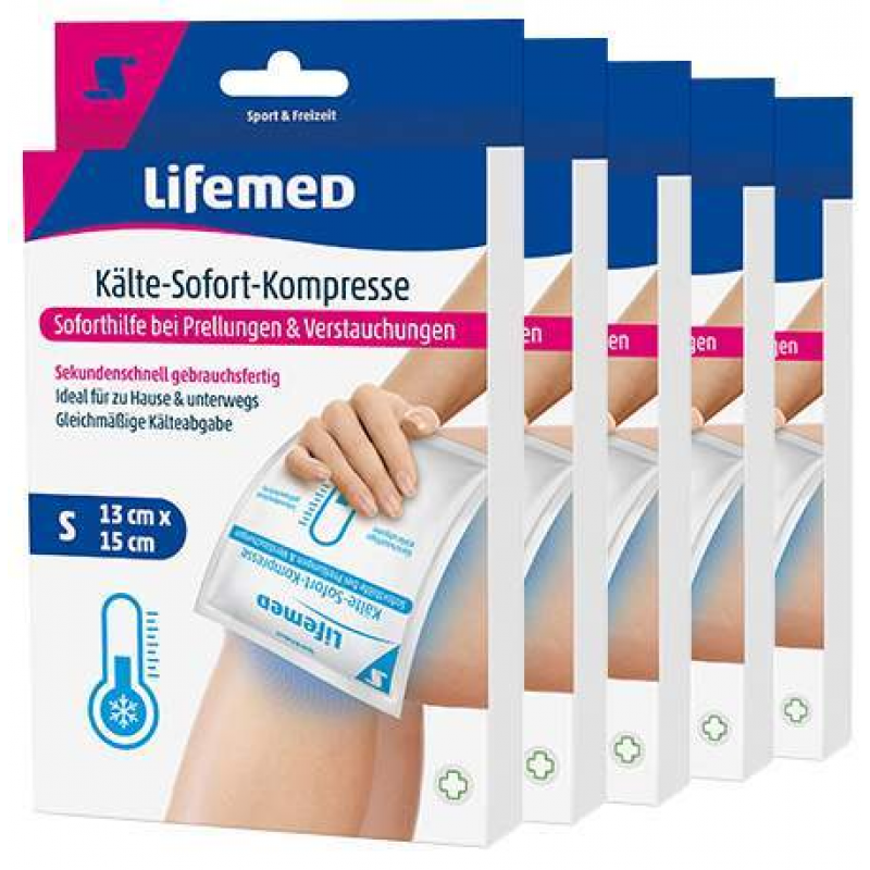 Kälte-Sofort-Kompresse 5er-Set