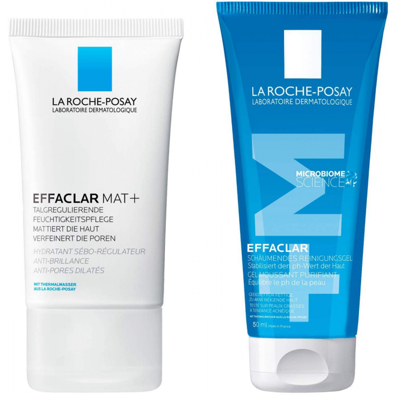 La Roche Posay Effaclar Mat+ 40 ml Creme + gratis Effaclar Gel 50 ml