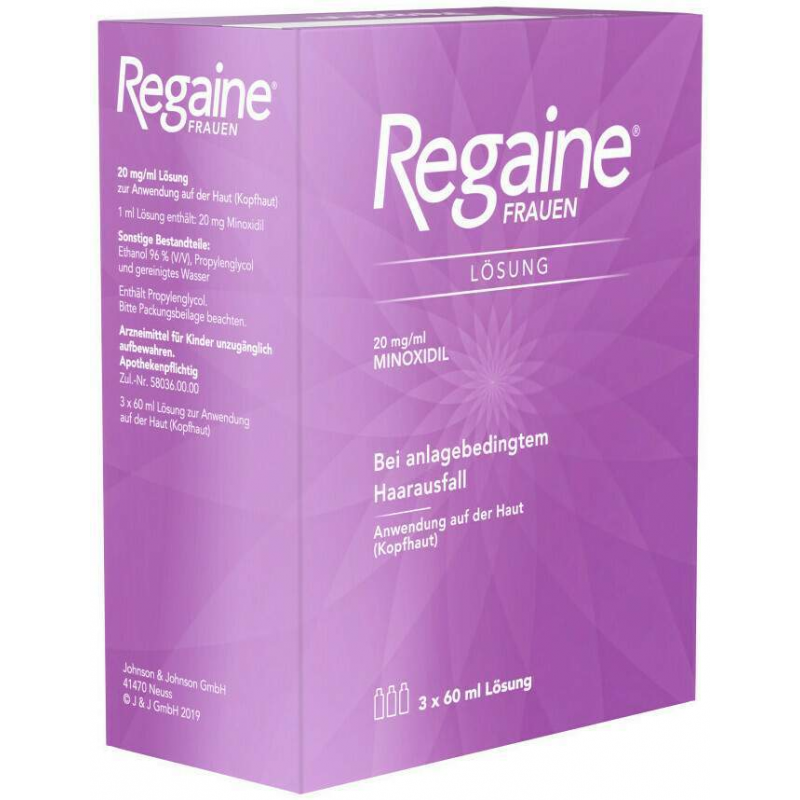 Regaine Frauen Lösung 3 x 60 ml