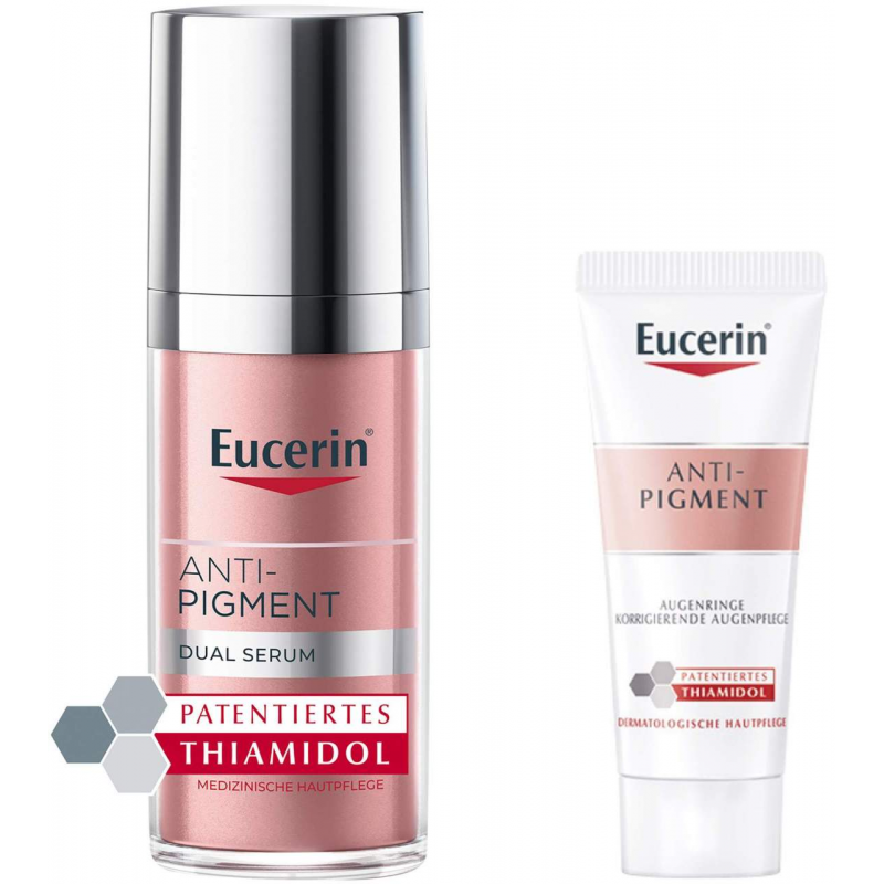 Eucerin Anti - Pigment Dual Serum 30 ml Creme + gratis Eucerin Anti - Pigment Augenpflege Augenringe 5 ml