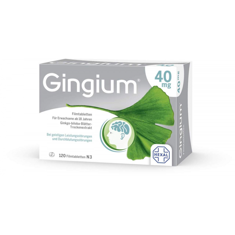 Gingium 40 mg 120 Filmtabletten