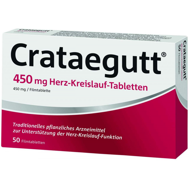 Crataegutt 450 mg Herz-Kreislauf-Tabletten 50 Stück