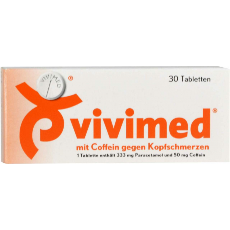 Vivimed mit Coffein 30 Tabletten
