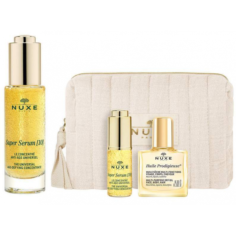 NUXE Super Serum universelles Anti Aging Serum 30 ml + gratis Anti Aging Set