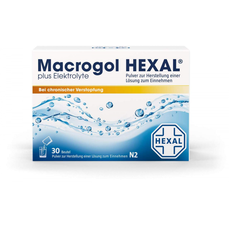 Macrogol Hexal Plus Elektrolyte 30 Beutel