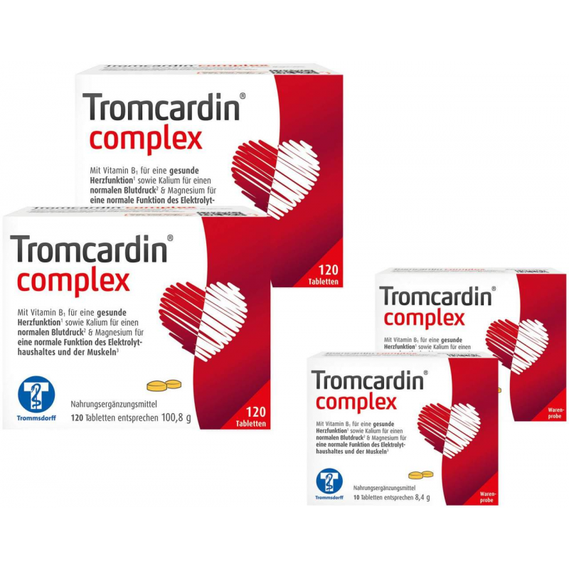 Tromcardin complex 2 x 120 Tabletten + gratis 20 Tabletten