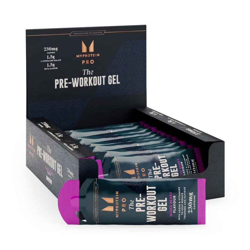 Pre-Workout Gel - 12 x 50g - Beerenmix – Bild 1 von 2