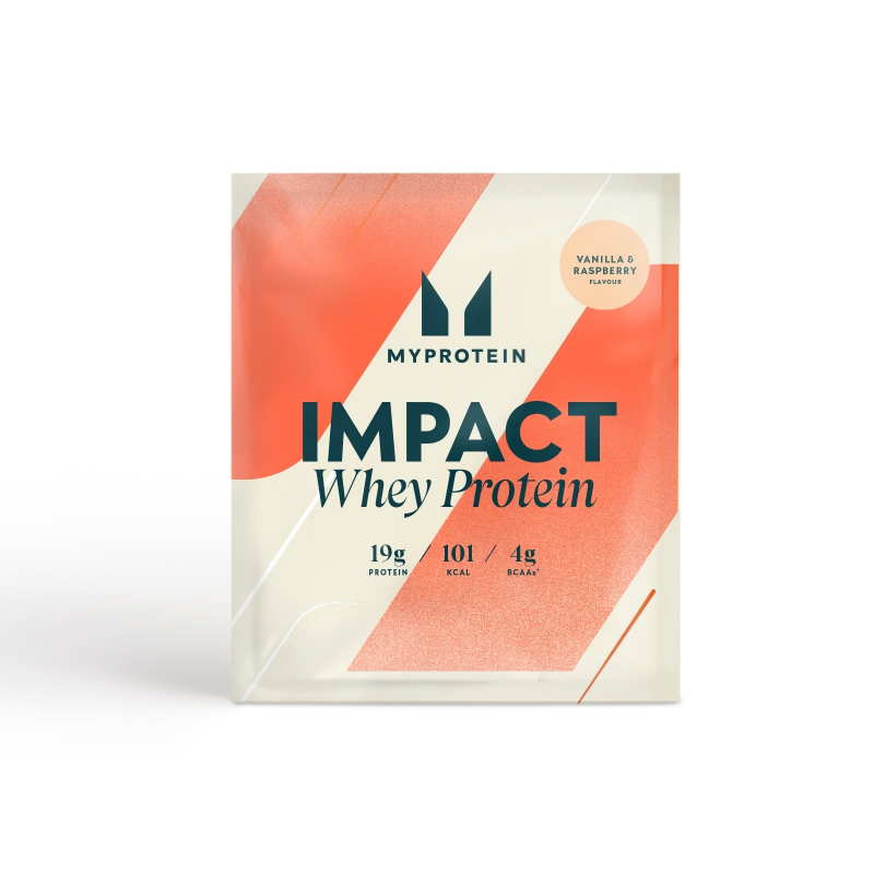 Impact Whey Protein (Probe) - 25g - Vanille und Himbeere