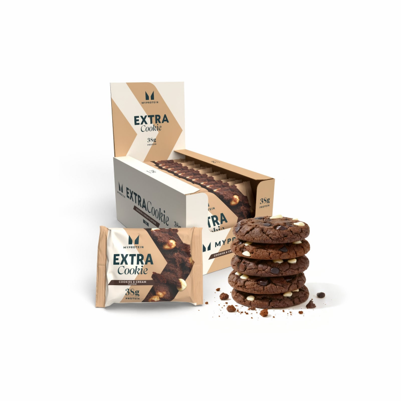 Protein Cookie - 12 x 75g - Cookies & Cream – Bild 1 von 2