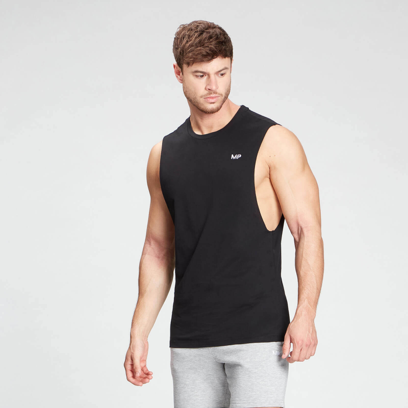MP Herren 2 Pack Tank Top - Schwarz/Weiß - XXS – Bild 1 von 4