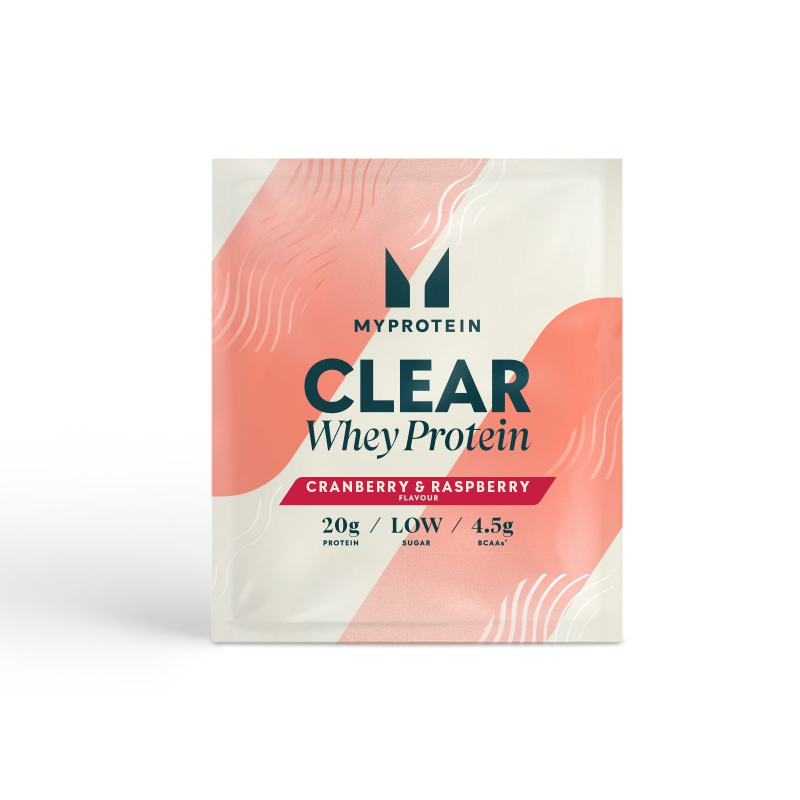 Myprotein Clear Whey Isolate (Sample) - 1Portionen - Preiselbeere und Himbeere – Bild 1 von 2